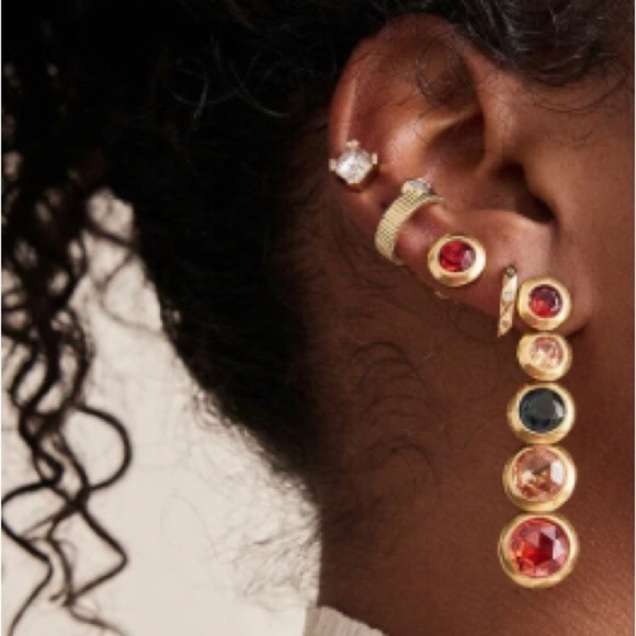 NWT Kate Spade On the Dot Linear Earrings - Picture 5 of 5